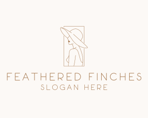 Fashion Hat Boutique logo design