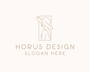 Fashion Hat Boutique logo design