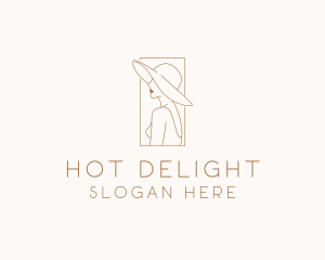 Fashion Hat Boutique logo design