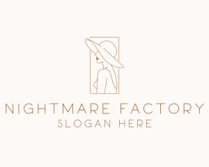 Fashion Hat Boutique logo design