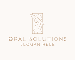 Fashion Hat Boutique logo design