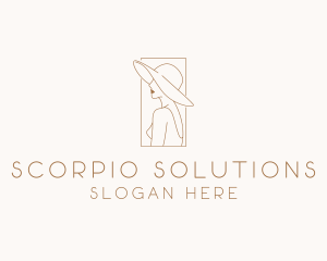 Fashion Hat Boutique logo design