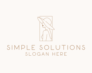 Fashion Hat Boutique logo design