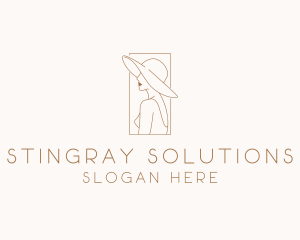 Fashion Hat Boutique logo design