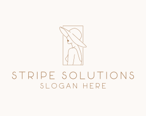 Fashion Hat Boutique logo design