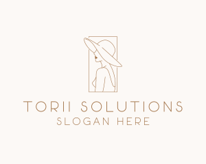 Fashion Hat Boutique logo design