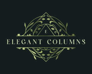 Elegant Stylish Garden Vine  logo design