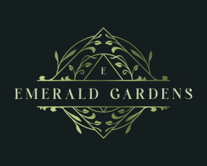 Elegant Stylish Garden Vine  logo design