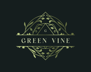 Elegant Stylish Garden Vine  logo design