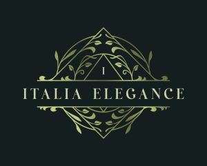 Elegant Stylish Garden Vine  logo design