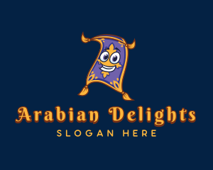 Arabian Magic Carpet  logo design