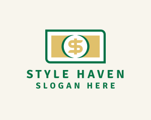 Income - Financial Cash Currency logo design