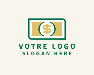 Accountant - Financial Cash Currency logo design