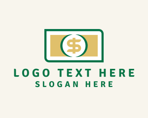 Cost - Financial Cash Currency logo design
