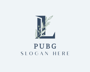Elegant Foliage Letter L Logo