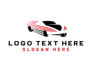 Rapid - Speed Car Automotive logo design