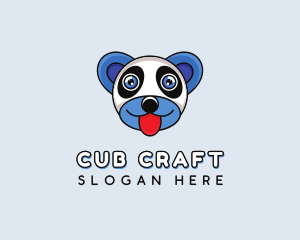 Cub - Panda Bear Head logo design