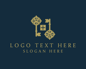 Golden - Golden Key Realty logo design