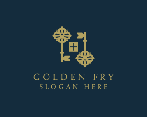 Golden Key Realty logo design