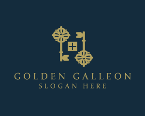 Golden Key Realty logo design