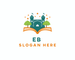 Education - Castle Kingdom Storybook logo design