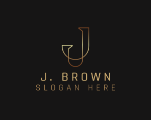 Legal Advice Publishing Letter J logo design