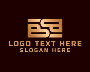 Letter Bb - Financial Investment Agency Letter BB logo design