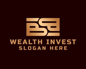 Invest - Financial Investment Agency Letter BB logo design
