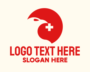 Animal Clinic - Red Eagle Animal Center logo design