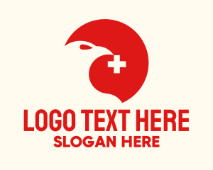 Dove - Red Eagle Animal Center logo design