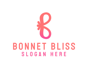 Stylish Flower Letter B logo design