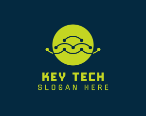 Wave Tech Network logo design