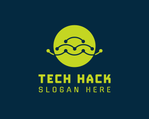 Wave Tech Network logo design