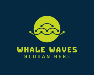 Wave Tech Network logo design