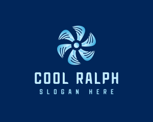 Fan Ventilation Cooling logo design