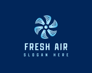 Fan Ventilation Cooling logo design