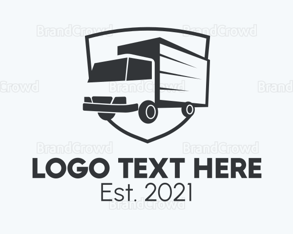 Delivery Truck Logistic Logo