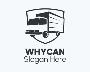 Delivery Truck Logistic  Logo