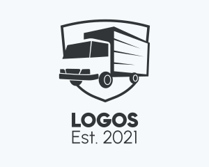 Movers - Delivery Truck Logistic logo design