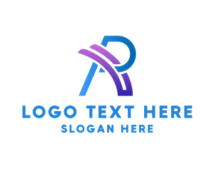 Startup - Letter RP Business Agency logo design