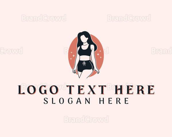 Woman Sexy Lingerie Logo