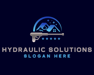 Hydraulic - Hydraulic Pressure Cleaning logo design