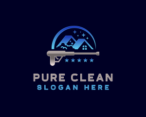 Hydraulic Pressure Cleaning logo design