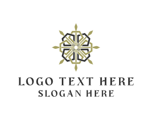 Home Accessories - Luxury Decor Pattern logo design