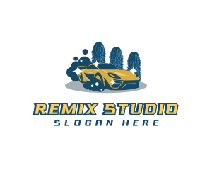 Automotive Car Wash Logo