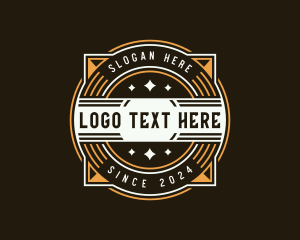 Brand - Hipster Business Startup logo design