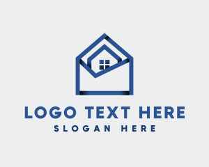 Message - Gradient Mail House logo design