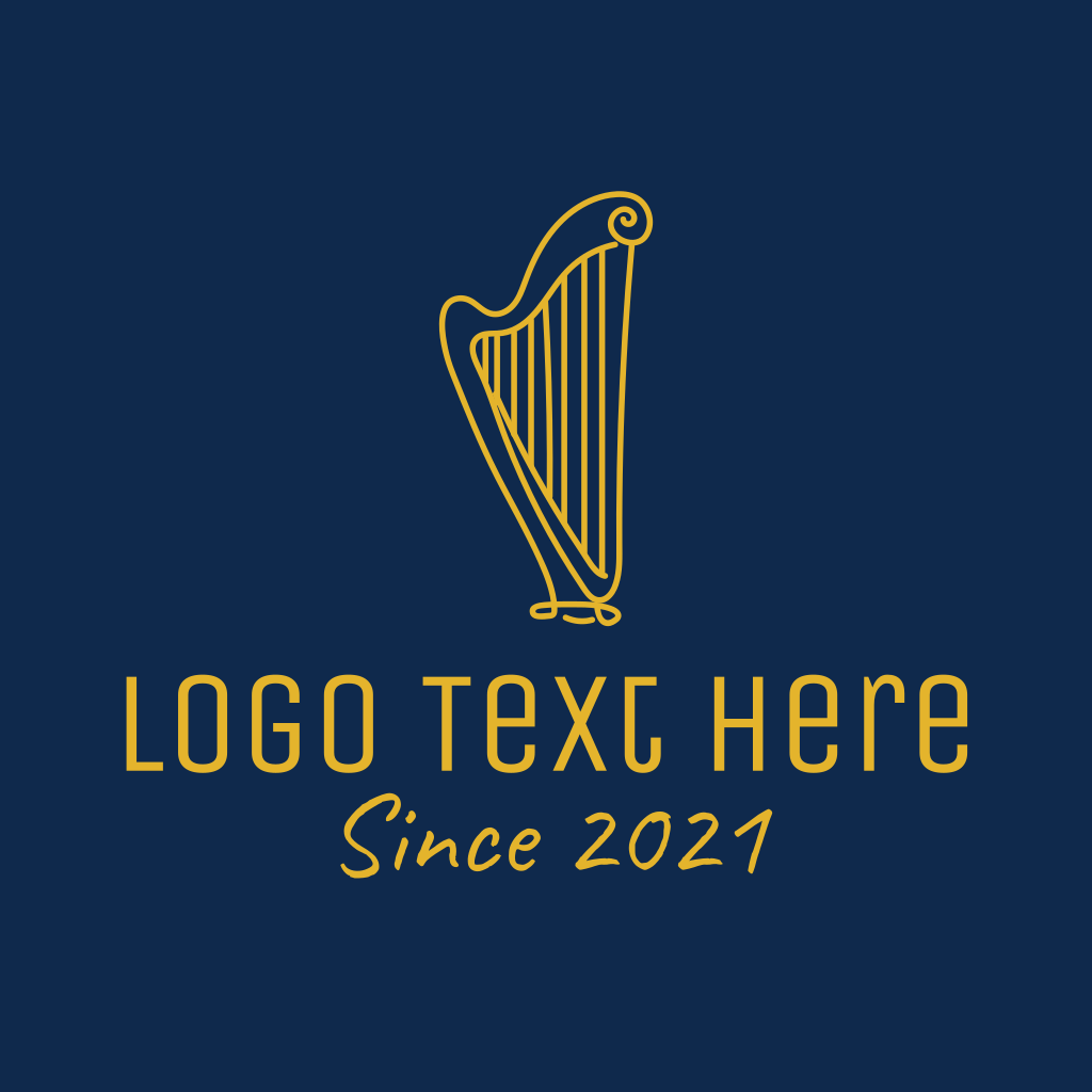 golden-harp-logo-brandcrowd-logo-maker