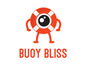 Buoy - Eye Lifebuoy Safety logo design