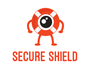 Safeguard - Eye Lifebuoy Safety logo design